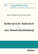 Kultursprache Italienisch – eine Standortbestimmung - 