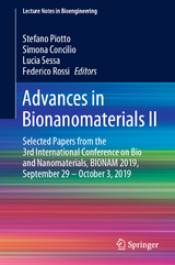 Advances in Bionanomaterials II - 