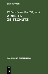 Arbeitszeitschutz - 