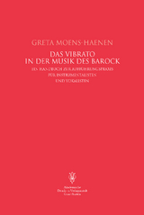 Das Vibrato in der Musik des Barock - Greta Moens-Haenen