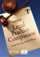 Legal Practice Companion - Montagu, Gerald; Weston, Mark