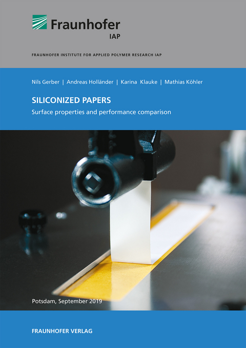 Siliconized papers. - Nils Gerber, Andreas Holländer, Karina Klauke, Mathias Köhler