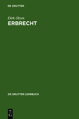 Erbrecht - Olzen, Dirk