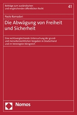 Die Abwägung von Freiheit und Sicherheit - Paolo Ramadori