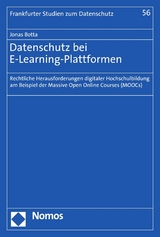 Datenschutz bei E-Learning-Plattformen - Jonas Botta