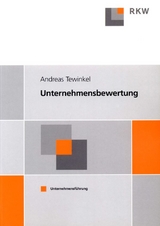 Unternehmensbewertung. - Andreas Tewinkel