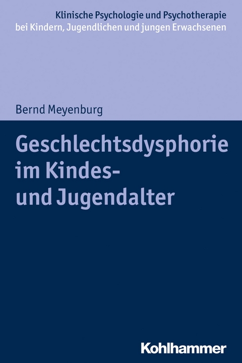 eBook: Geschlechtsdysphorie im Kindes- und Jugendalter von Bernd ...