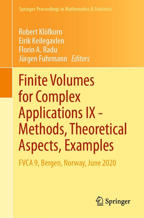 Finite Volumes for Complex Applications IX - Methods, Theoretical Aspects, Examples - 