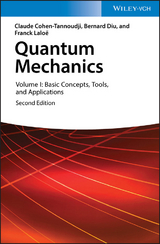 Quantum Mechanics, Volume 1 - Claude Cohen-Tannoudji, Bernard Diu, Franck Laloë