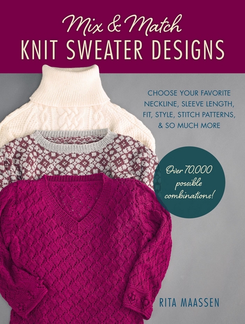 Mix and Match Knit Sweater Designs -  Rita Maassen