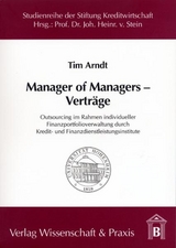 Manager of Managers – Verträge. - Tim Arndt