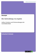 Die Entwicklung von Aspirin