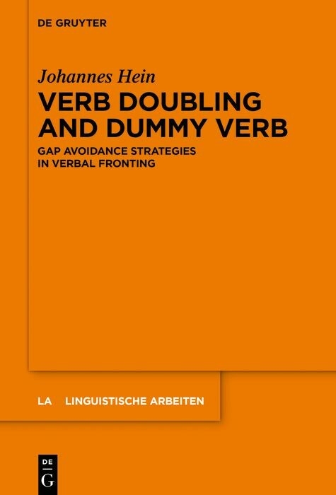 Verb Doubling and Dummy Verb - Johannes Hein