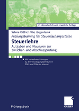 Steuerlehre - Dittrich, Sabine; Jürgenliemk, Ilse