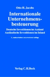 Internationale Unternehmensbesteuerung - 