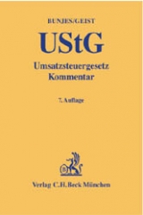 Umsatzsteuergesetz (UStG) - Johann Bunjes, Reinhold Geist