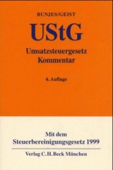 Umsatzsteuergesetz (UStG) - Johann Bunjes, Reinhold Geist