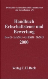 Handbuch Erbschaftsteuer und Bewertung 2000 - 