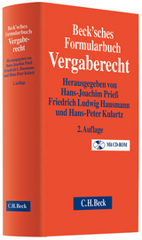 Beck'sches Formularbuch Vergaberecht - Prieß, Hans-Joachim; Hausmann, Friedrich Ludwig; Kulartz, Hans-Peter