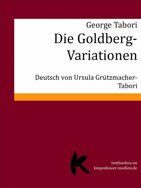 Goldberg-Variationen - George Tabori