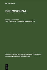 Seraim. Maaßeroth - Ludwig A. Rosenthal