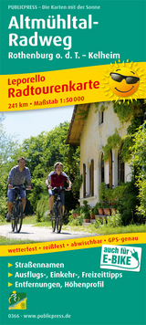 Altmühltal-Radweg, Rothenburg o. d. T. - Kelheim