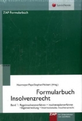 Formularbuch Insolvenzrecht - 