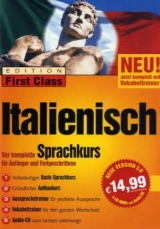 Edition First Class Italienisch 5.0, 4 CD-ROMs u. 1 Audio-CD in Kst.-Box - 