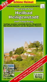 Radwander-und Wanderkarte Obereichsfeld, Heilbad Heiligenstadt und Umgebung