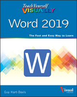 Teach Yourself VISUALLY Word 2019 -  Guy Hart-Davis