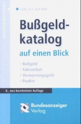 Bussgeldkatalog - Winfried Thubauville