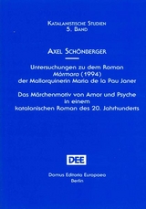 Untersuchungen zu dem Roman Màrmara (1994) der Mallorquinerin Maria de la Pau Janer - Axel Schönberger