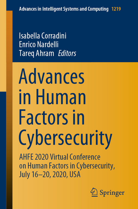 Advances in Human Factors in Cybersecurity - 