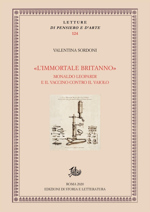 «L'immortale britanno» - Valentina Sordoni