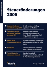 Steueränderungen 2006 - 