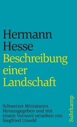 Beschreibung einer Landschaft - Hermann Hesse