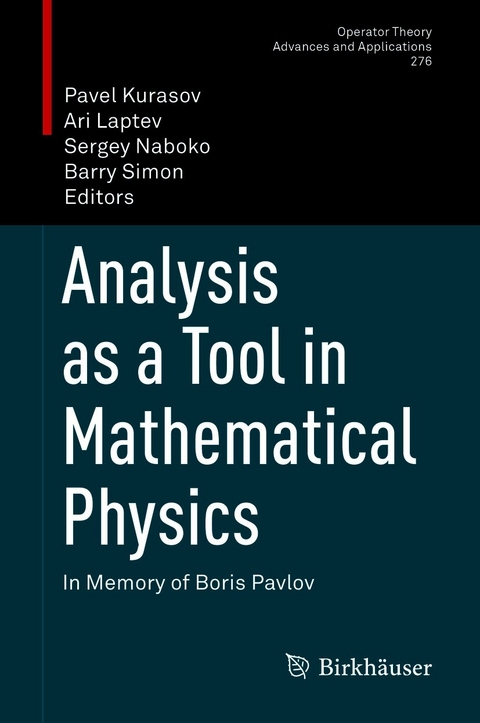 Analysis as a Tool in Mathematical Physics - 