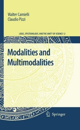 Modalities and Multimodalities - Walter Carnielli, Claudio Pizzi