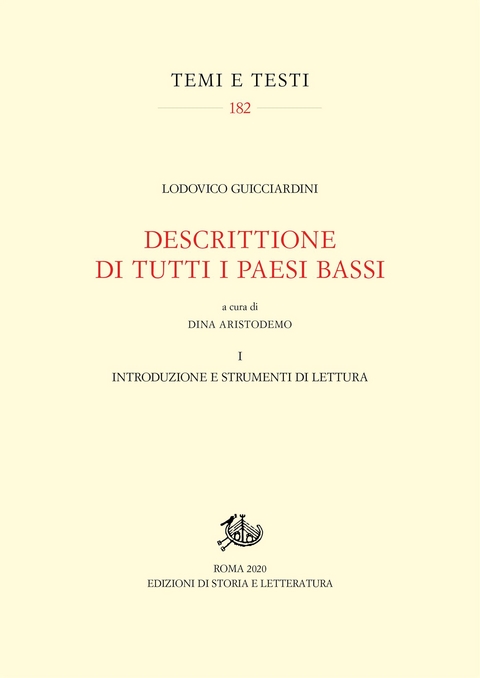 Descrittione di tutti i Paesi Bassi, vol. I - Lodovico Guicciardini