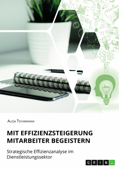 Mit Effizienzsteigerung Mitarbeiter begeistern. Strategische Effizienzanalyse im Dienstleistungssektor - Alicja Techmanska