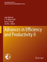 Advances in Efficiency and Productivity II - 