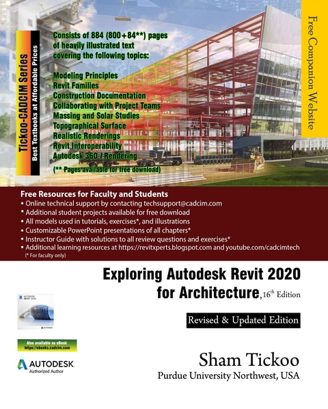 Exploring Autodesk Revit 2020 for Architecture, 16th Edition - Prof. Sham Tickoo