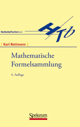 Mathematische Formelsammlung - Rottmann, Karl