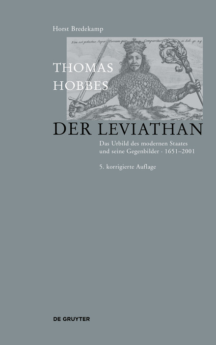 Thomas Hobbes - Der Leviathan - Horst Bredekamp