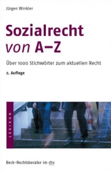 Sozialrecht von A - Z - Jürgen Winkler