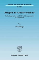 Religion im Arbeitsverhältnis. - Donat Wege