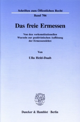 Das freie Ermessen. - Ulla Held-Daab