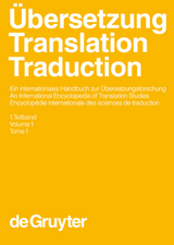 Übersetzung - Translation - Traduction / Übersetzung - Translation - Traduction. 1. Teilband - 