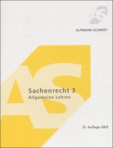 Sachenrecht 3 - Josef Alpmann