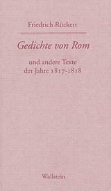 Gedichte von Rom - Friedrich Rückert